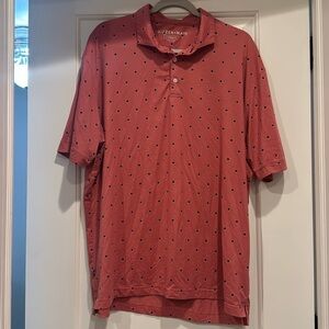 Dark pink (mauve) polo. XXL Mizzen & Main